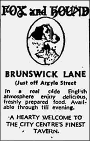 Fox and hound advert 1979